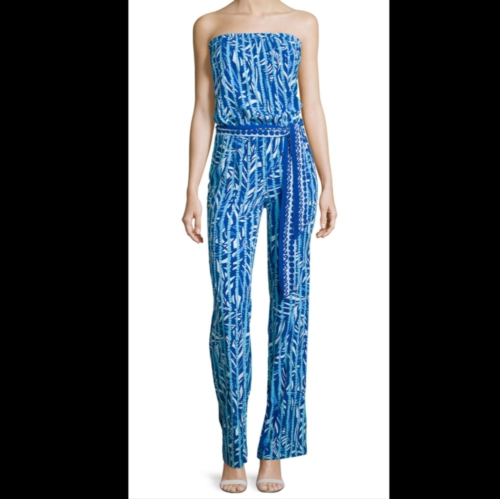 Lilly Pulitzer Tia Strapless Jumpsuit